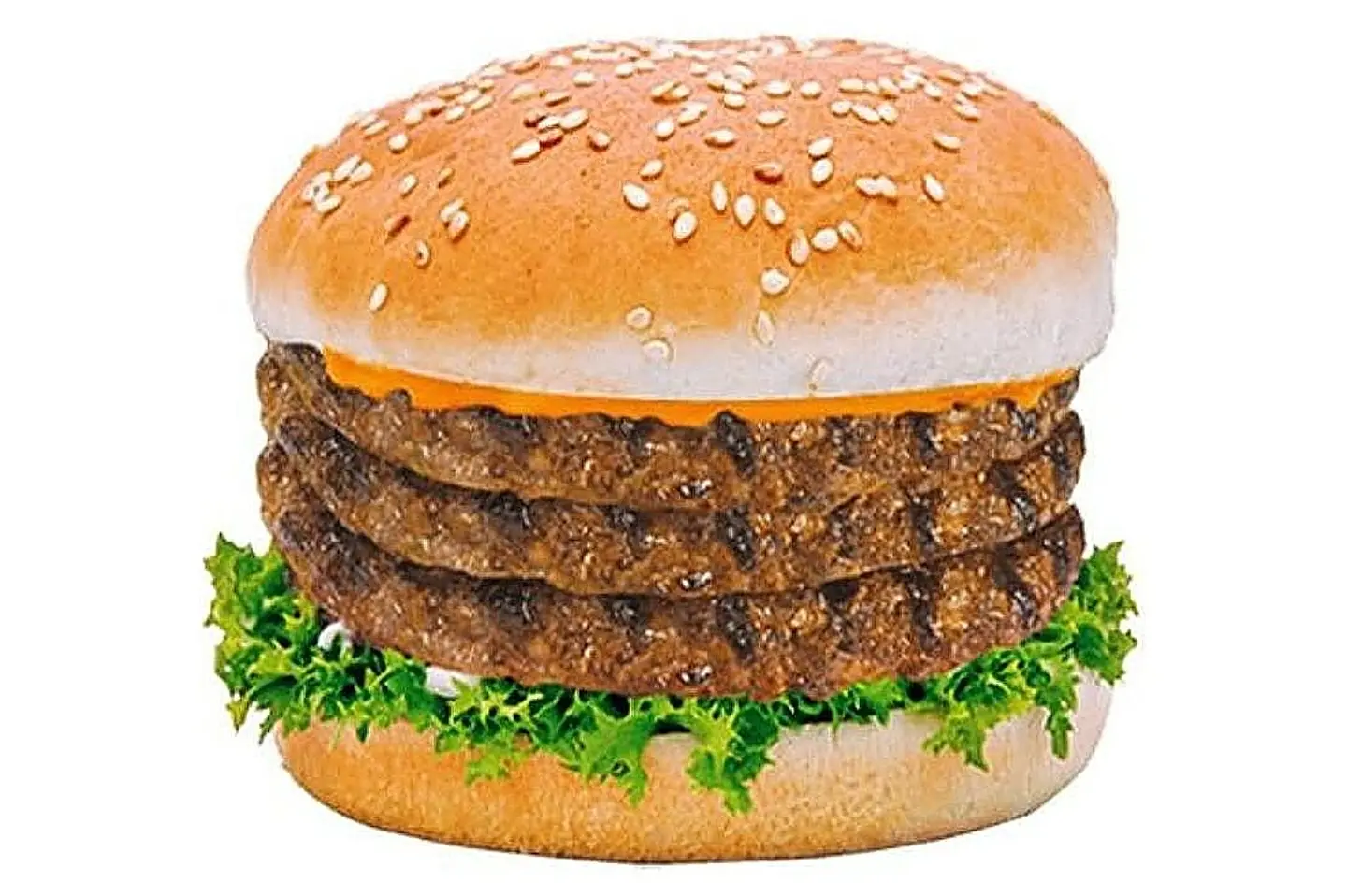 برجر لحم تريبل