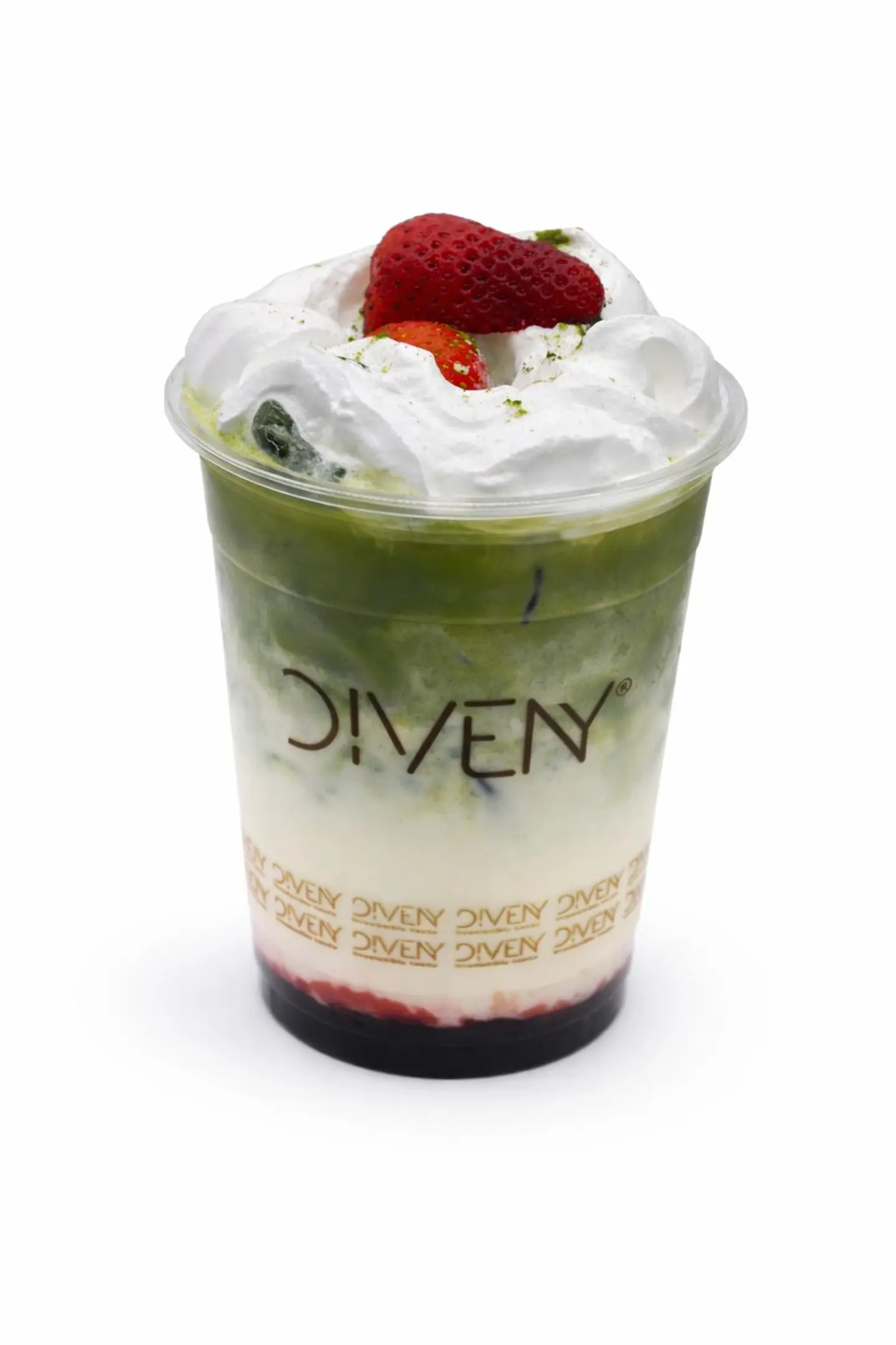 Strawberry Matcha Ice