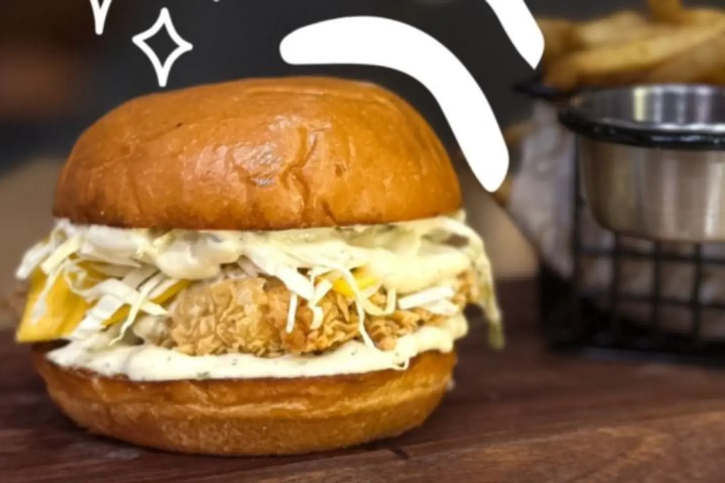 Chicken Ranch Burger