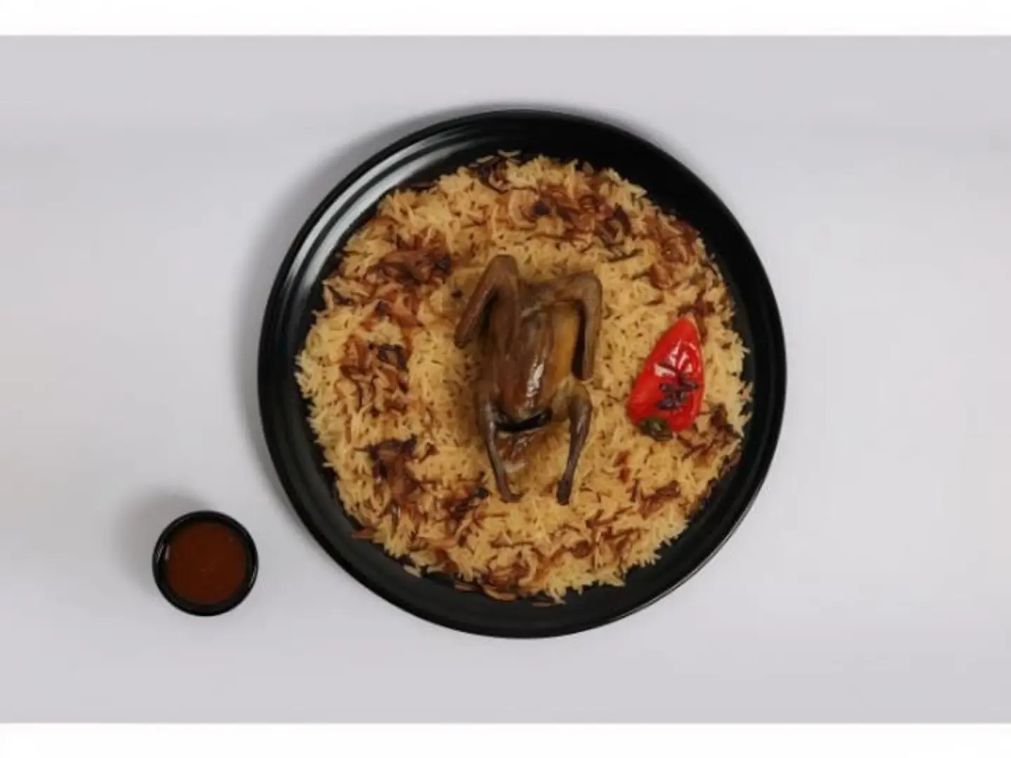 حمام حبة واحدة مع الرز