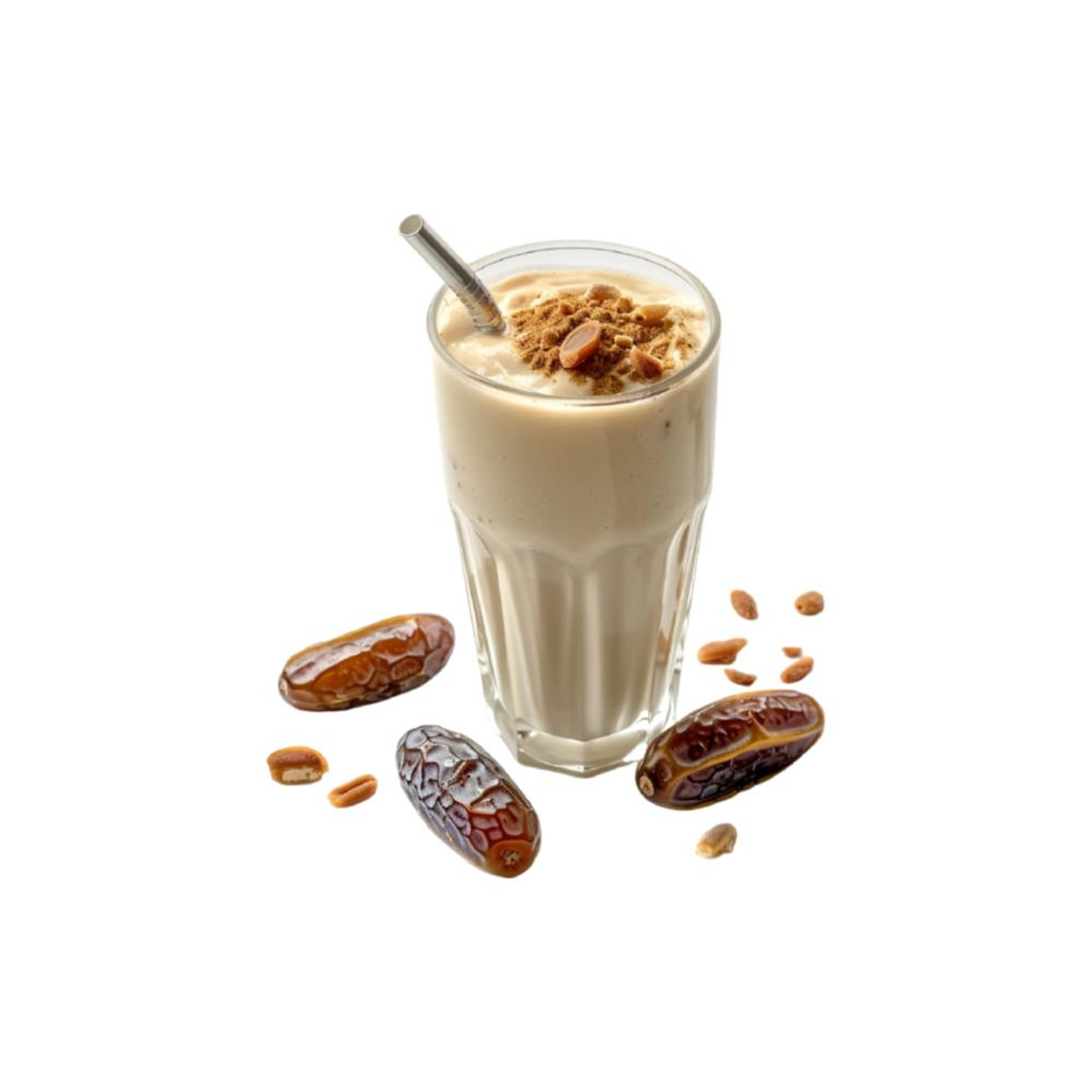 Dates Milk Shake With Nuts