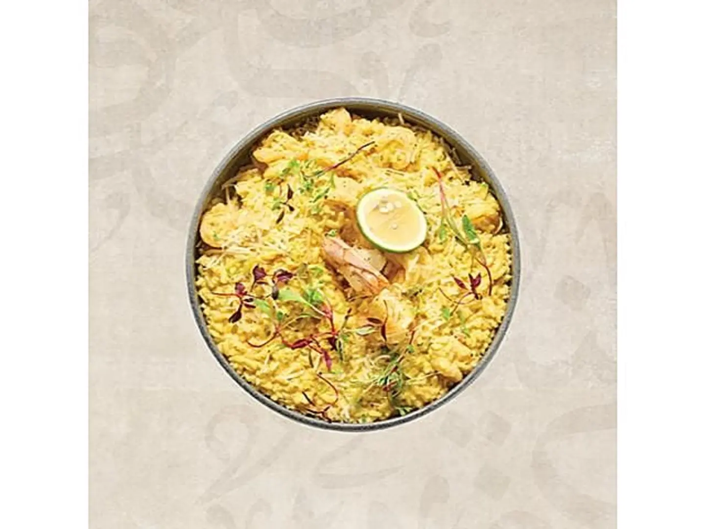 Pesto Shrimp Risotto