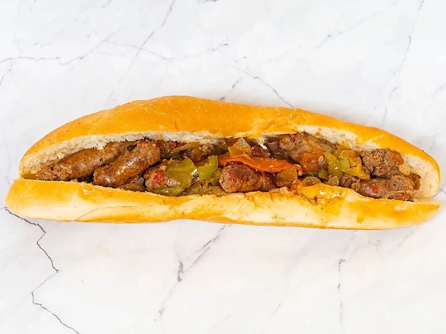 Alexandrian Sausage Sandwich Samoli