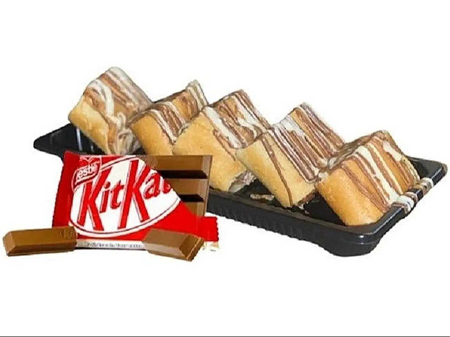 Crepe Roll Stuffed With Kit Kat