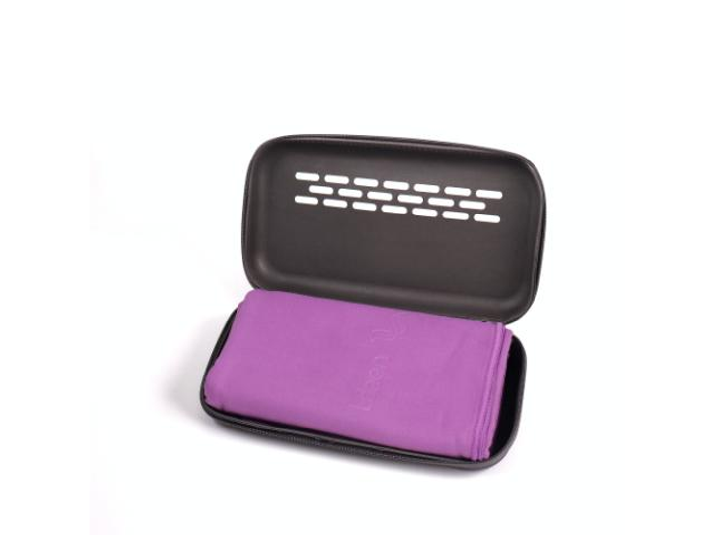 المنشفة المطورة 70140 مع حقيبة بنفسجي