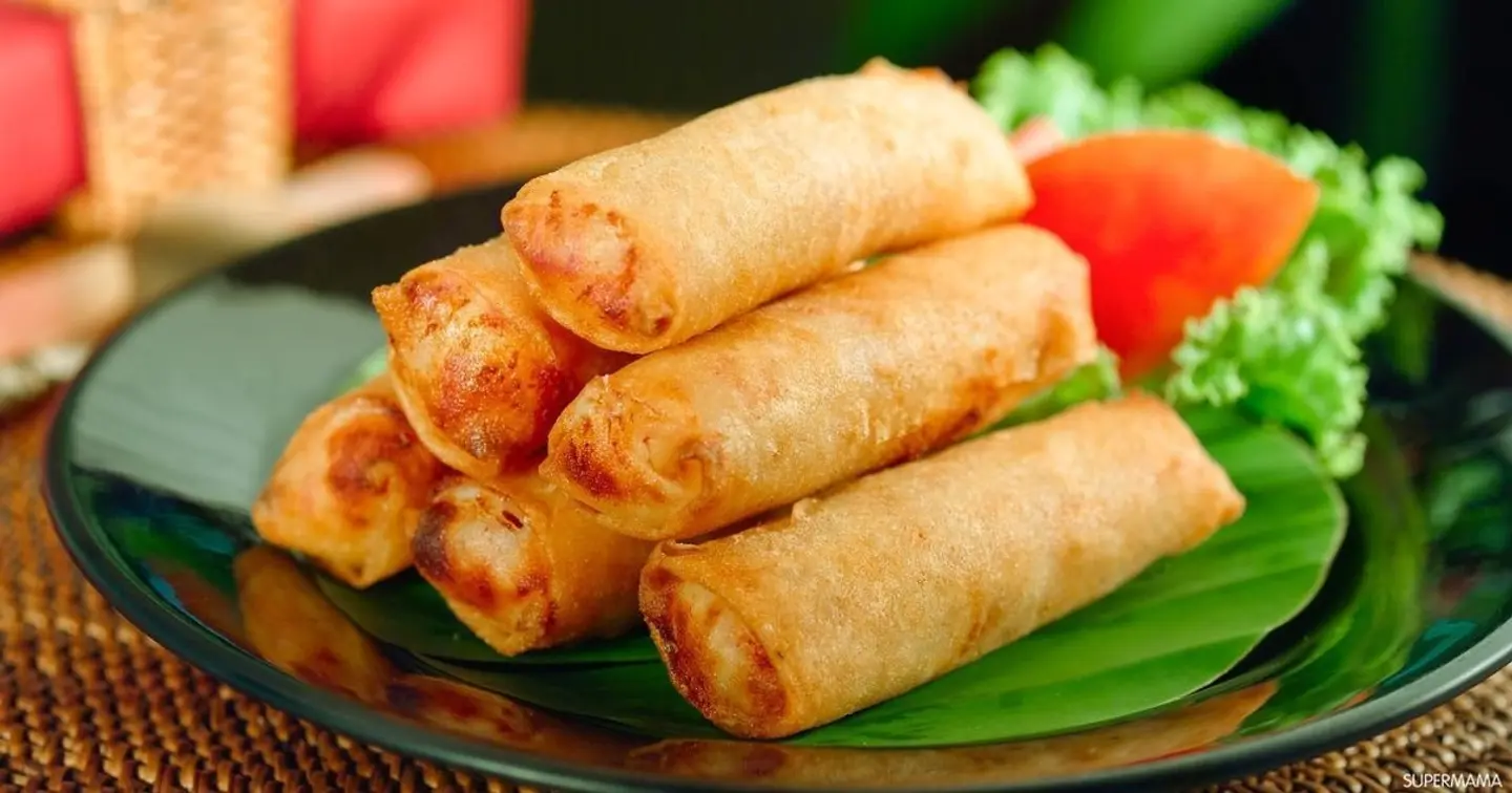 سبرينج رول خضار