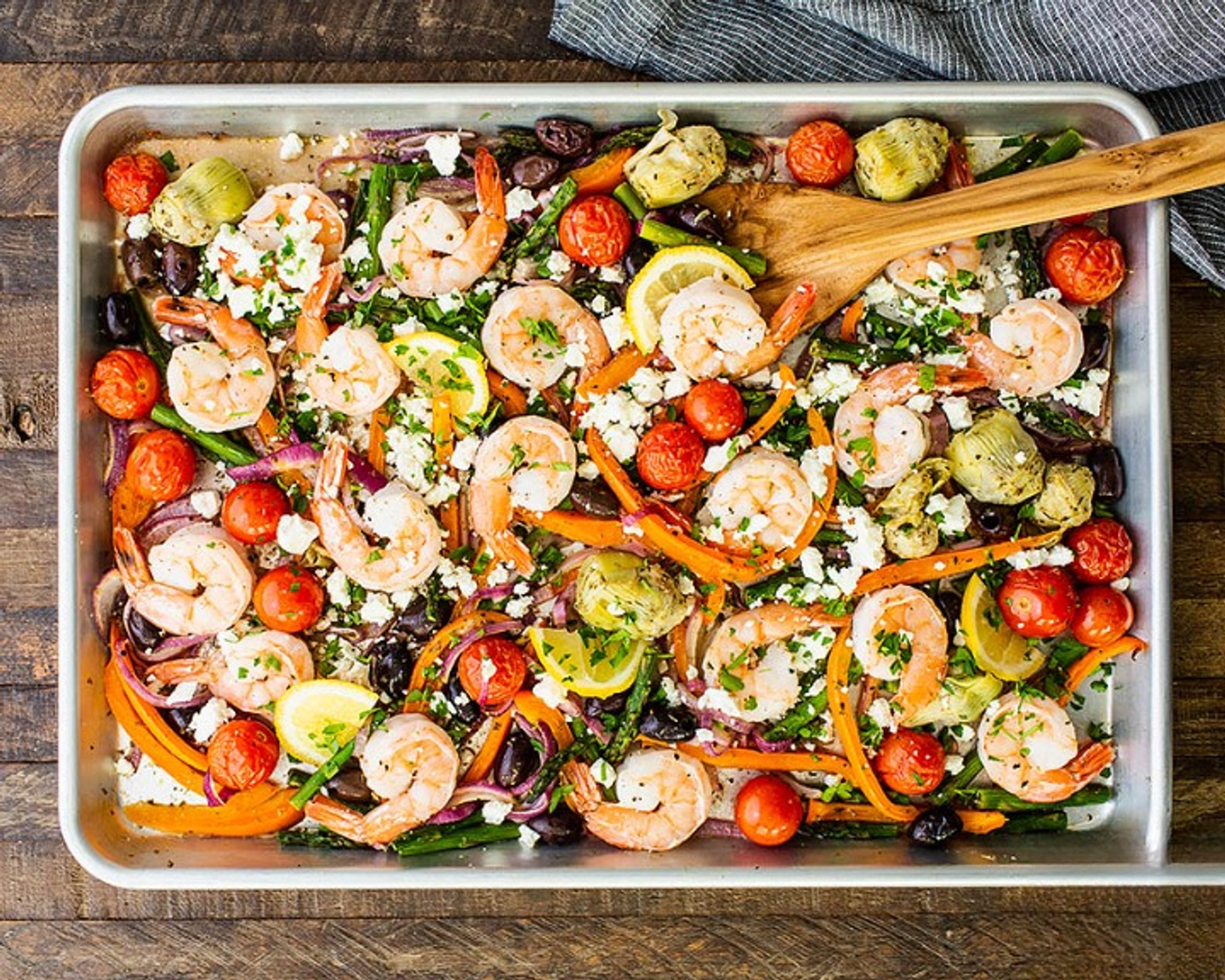 Shrimp With Vegetables And Lombok Mixture