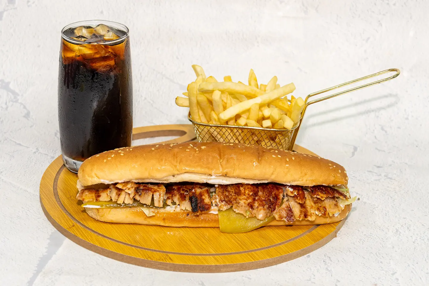 Chicken Shawarma Samoli Meal