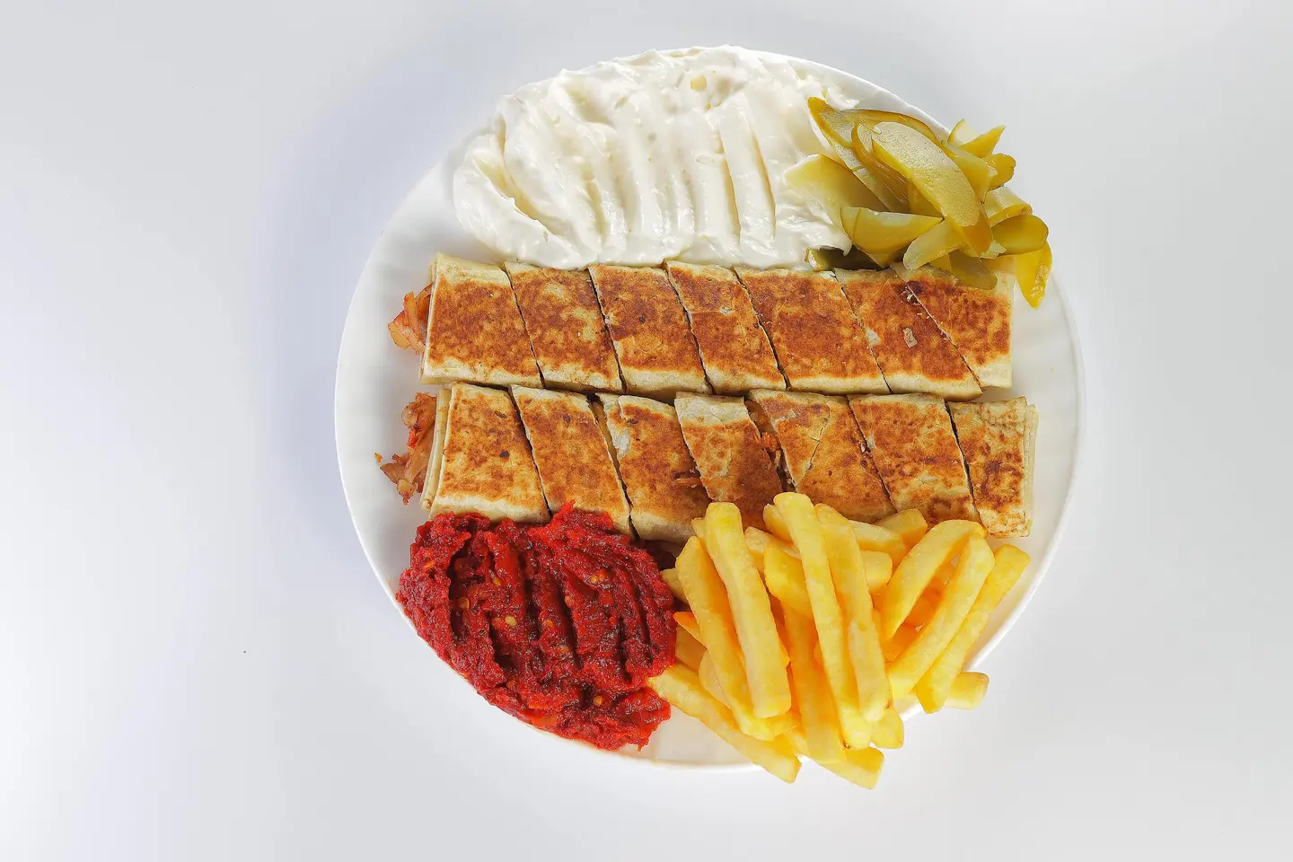 Large Arabic Shawarma Plate