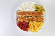 صحن شاورما مكسيكي