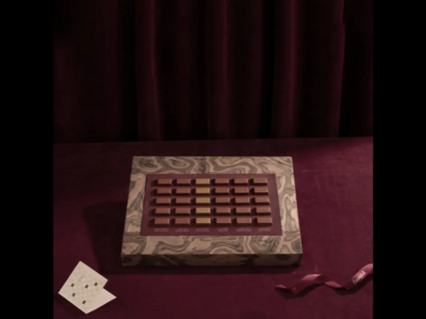 صينية خشب من كاميلا - صغيرة