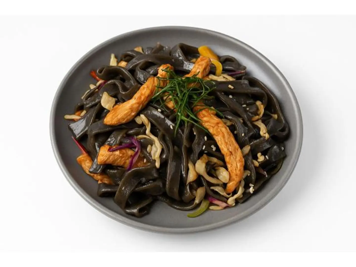 Black Chicken Noodles