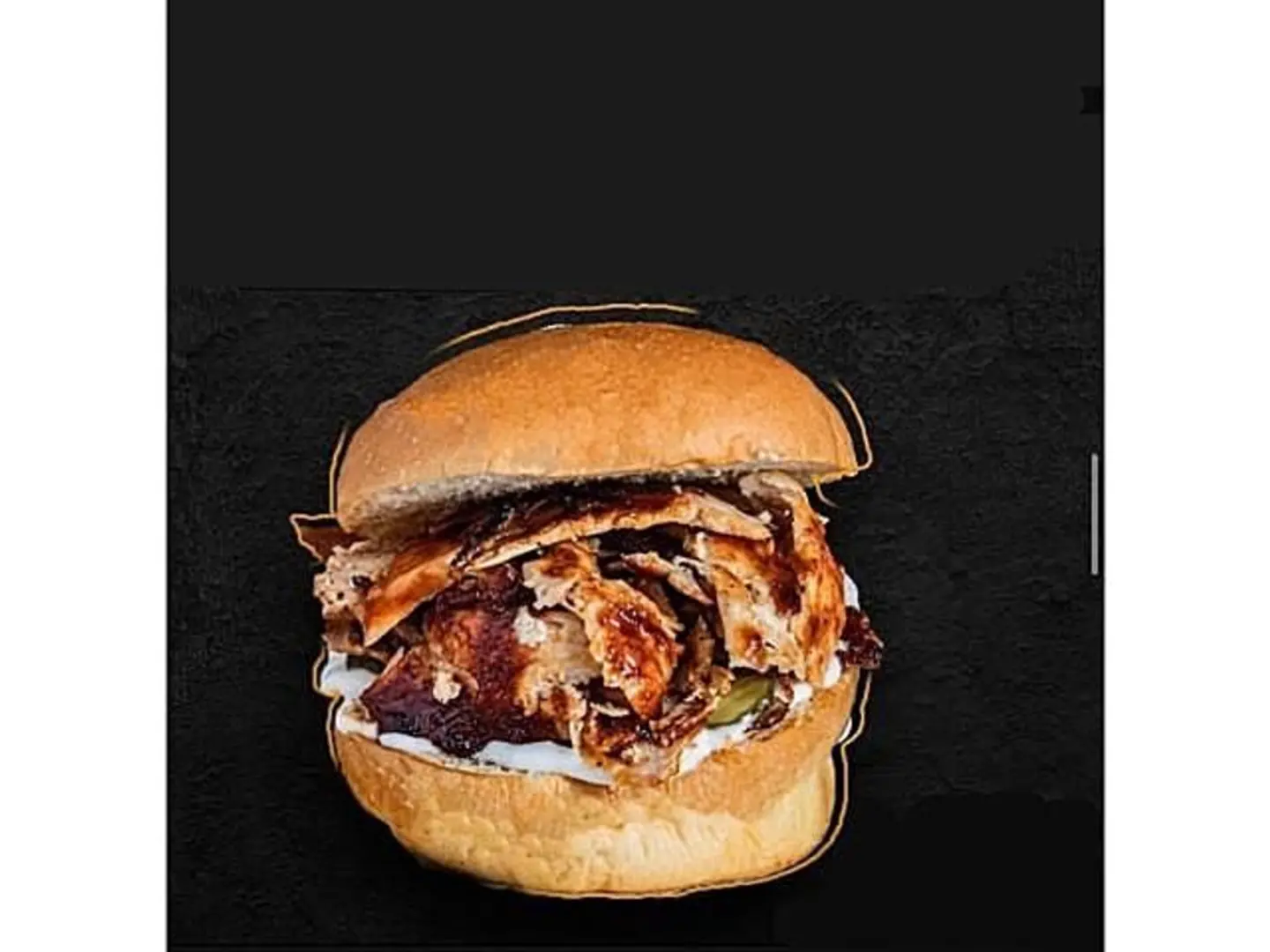 Burger Style Shawarma