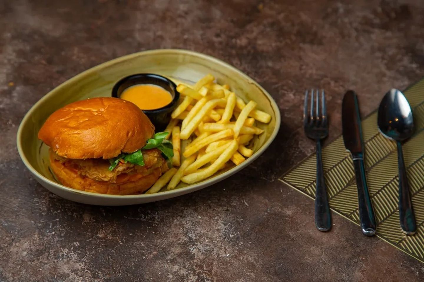 Donald Chicken Burger