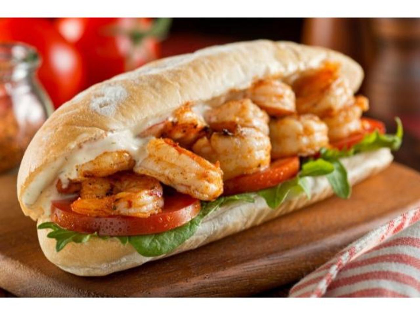 Crispy Shrimp Sandwich