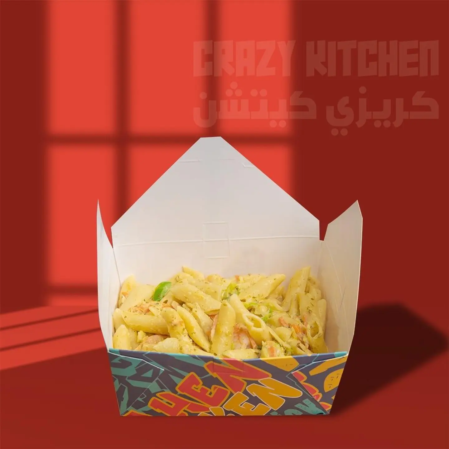 Crazy Cheese Chicken With Creamy Penne Pasta