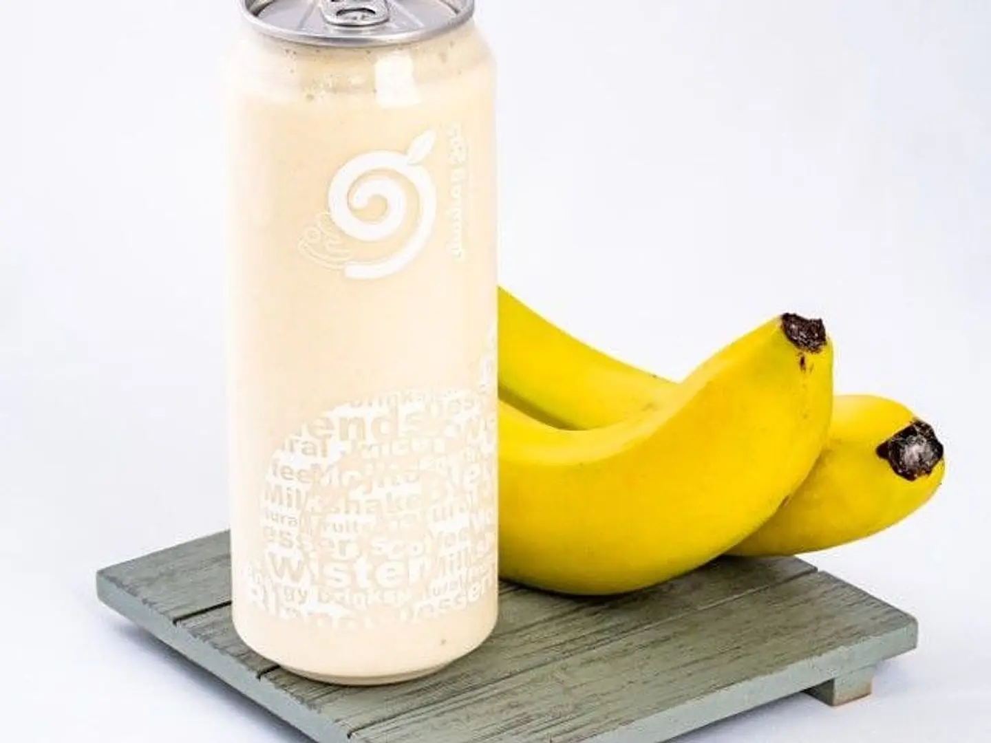 Fresh Banana With Milk Juice