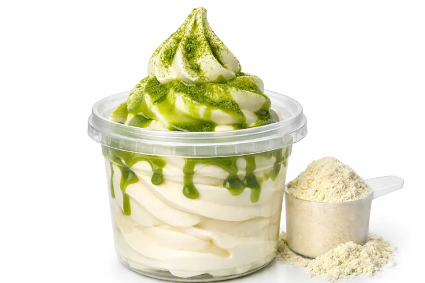 ايسكريم بروتين بالماتشا