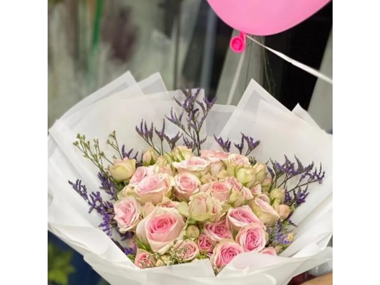 Pink Rose Bouquet