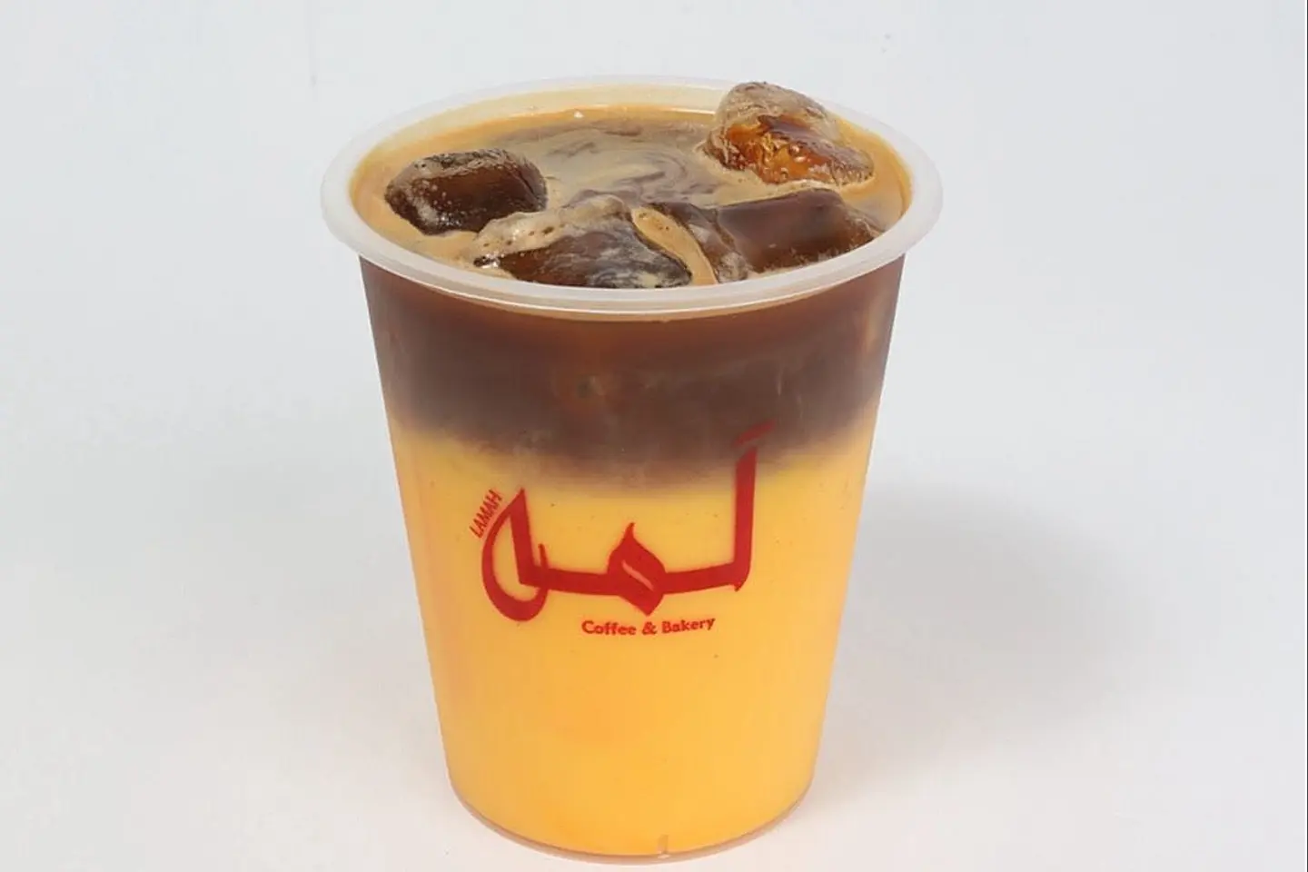 ايس زعفران لاتيه