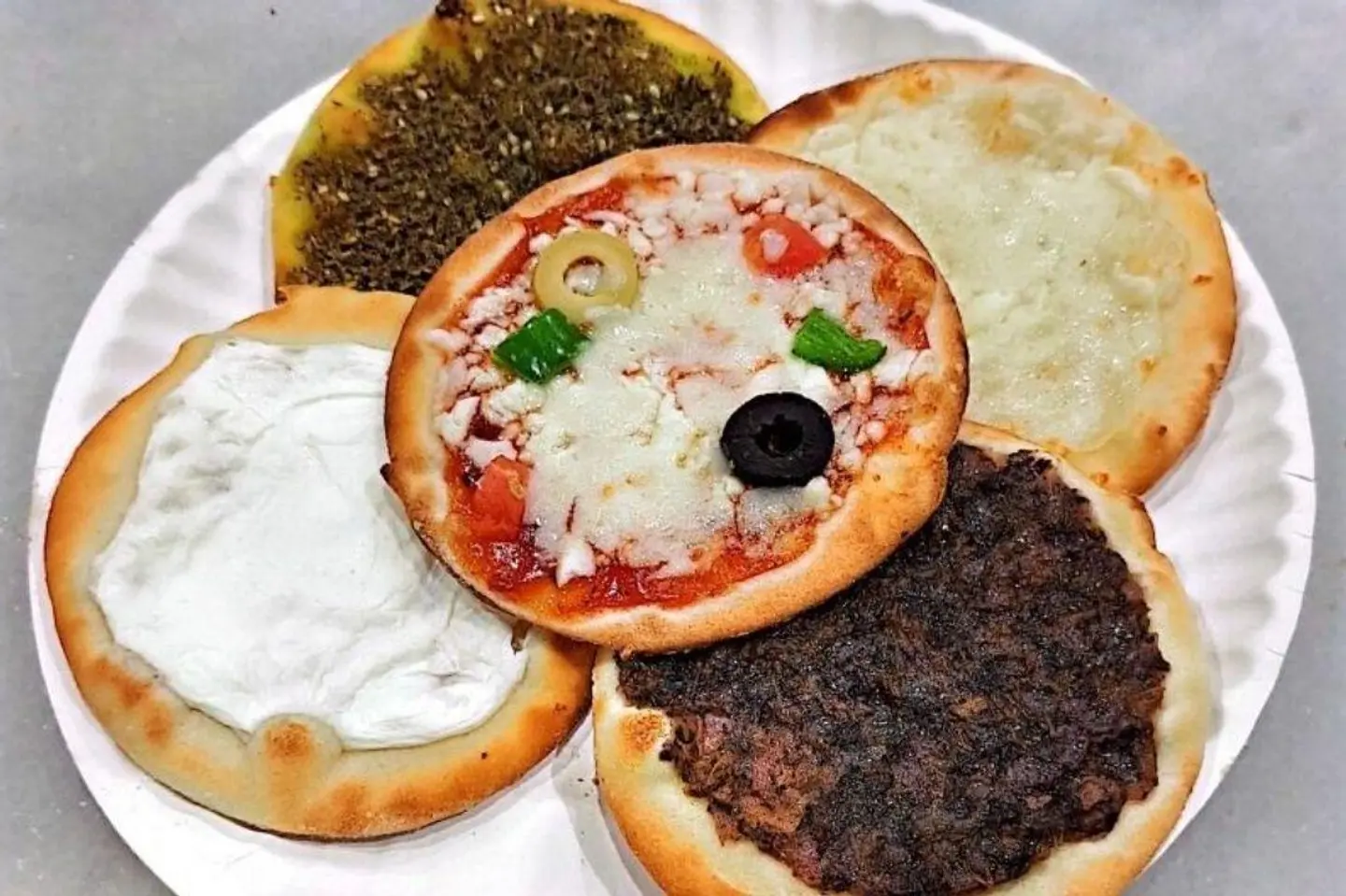 Ba’labkiyah Plate Of Five Pieces