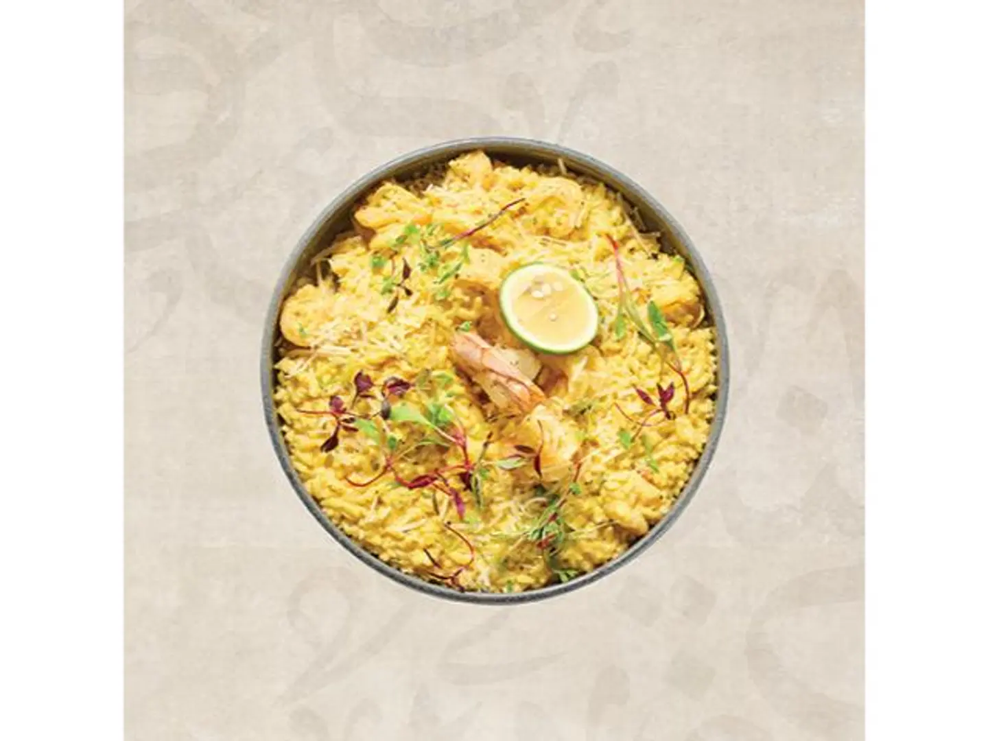 روزيتو الروبيان مع الريحان