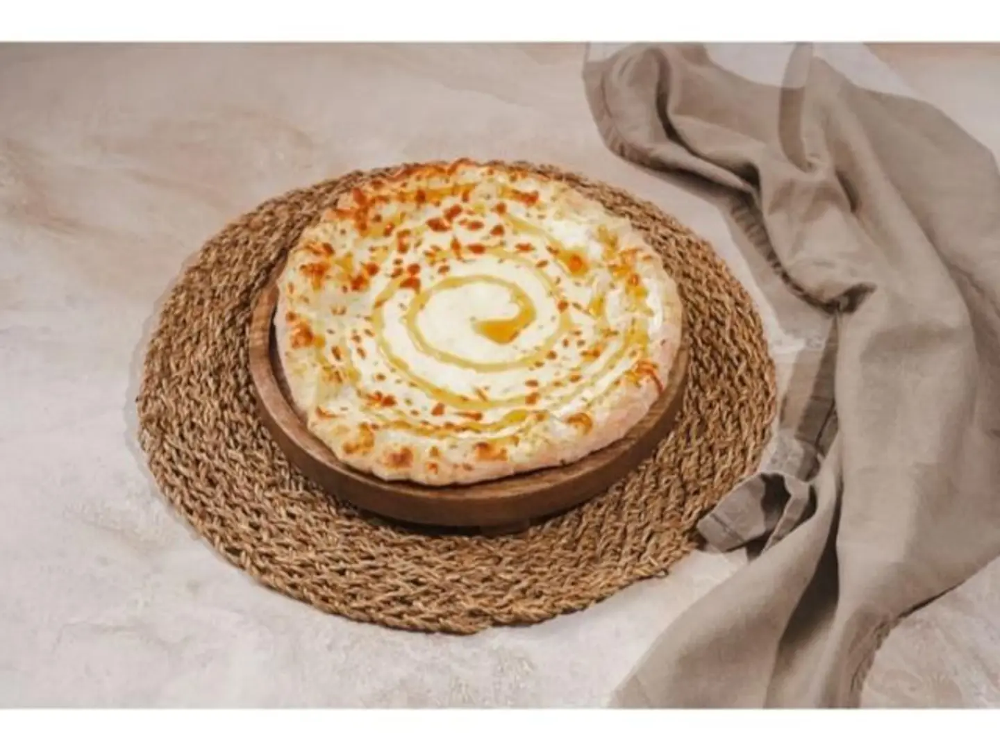 Labneh & Honey Pizza