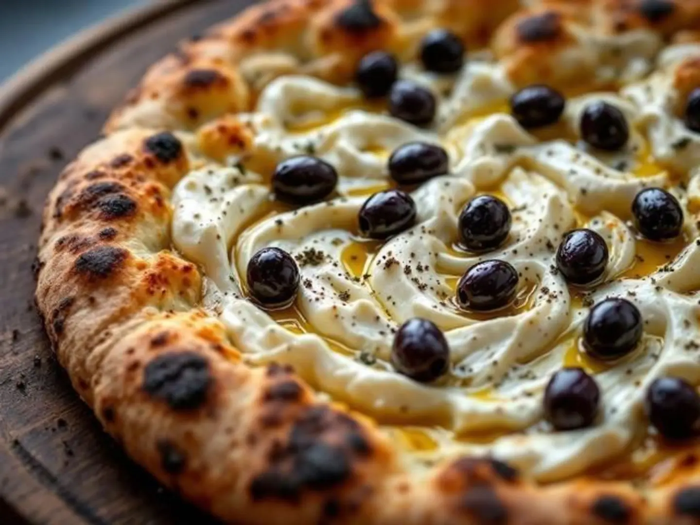 Labneh With Olives