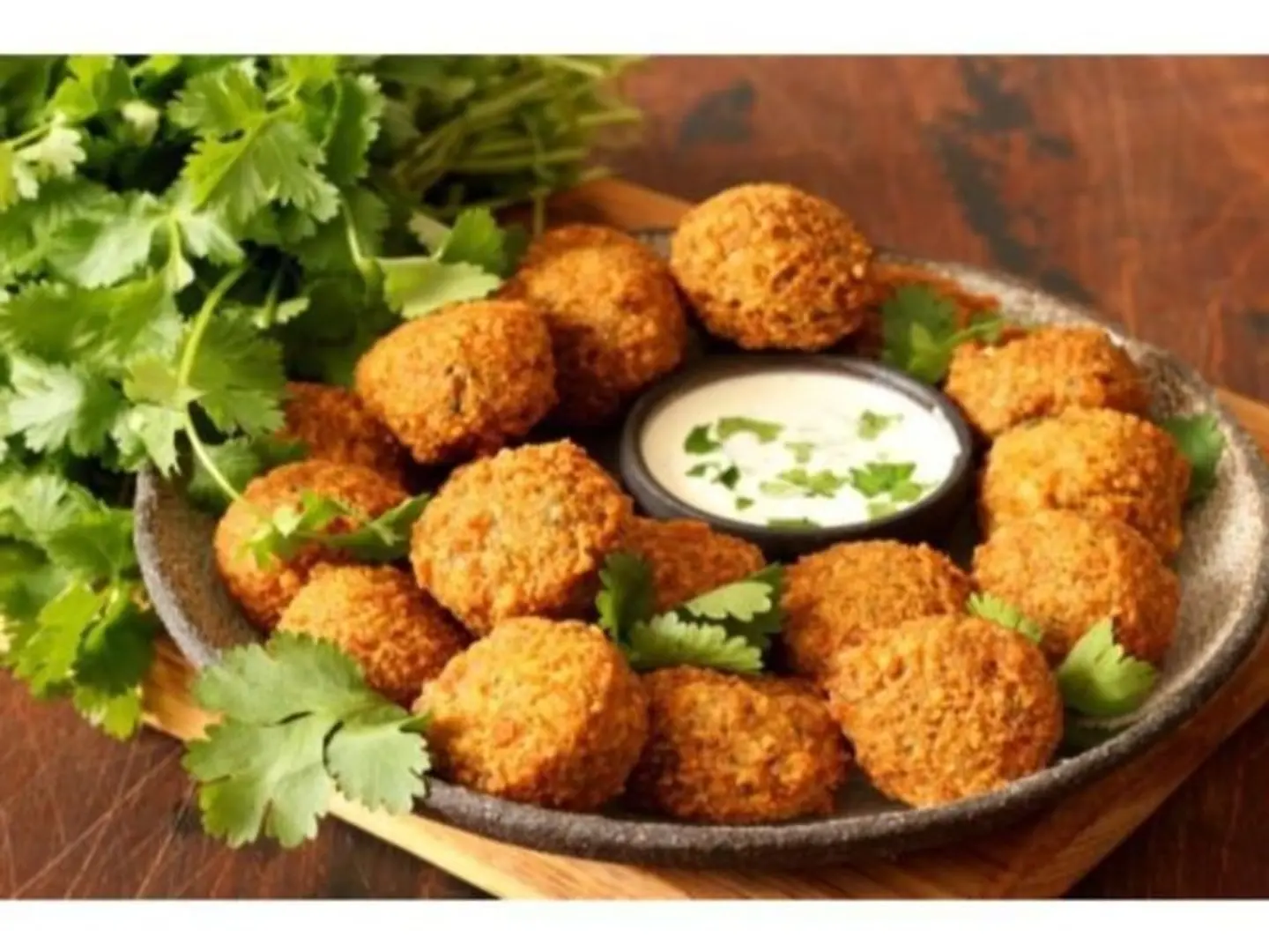 فلافل محشي بيض مسلوق 2 حبة