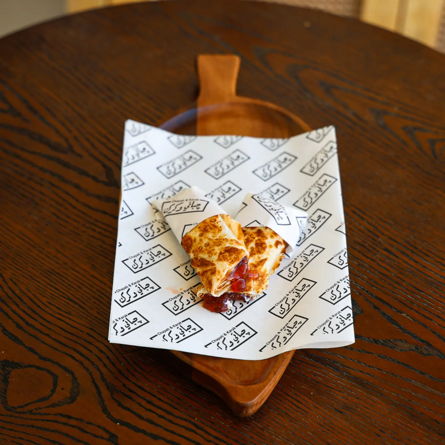 Jabati With Jam And Cheese