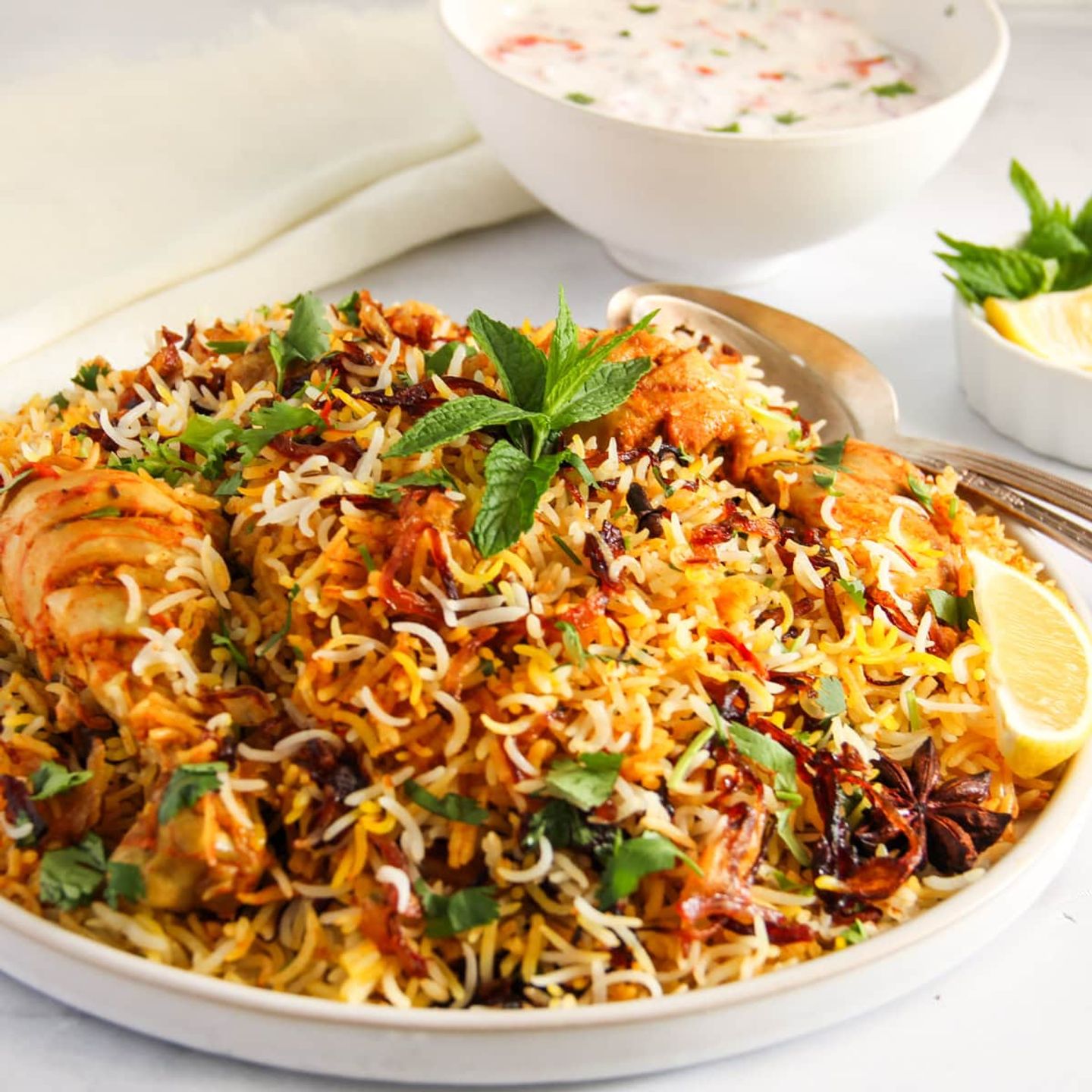 Shahi Dum Chicken Biryani