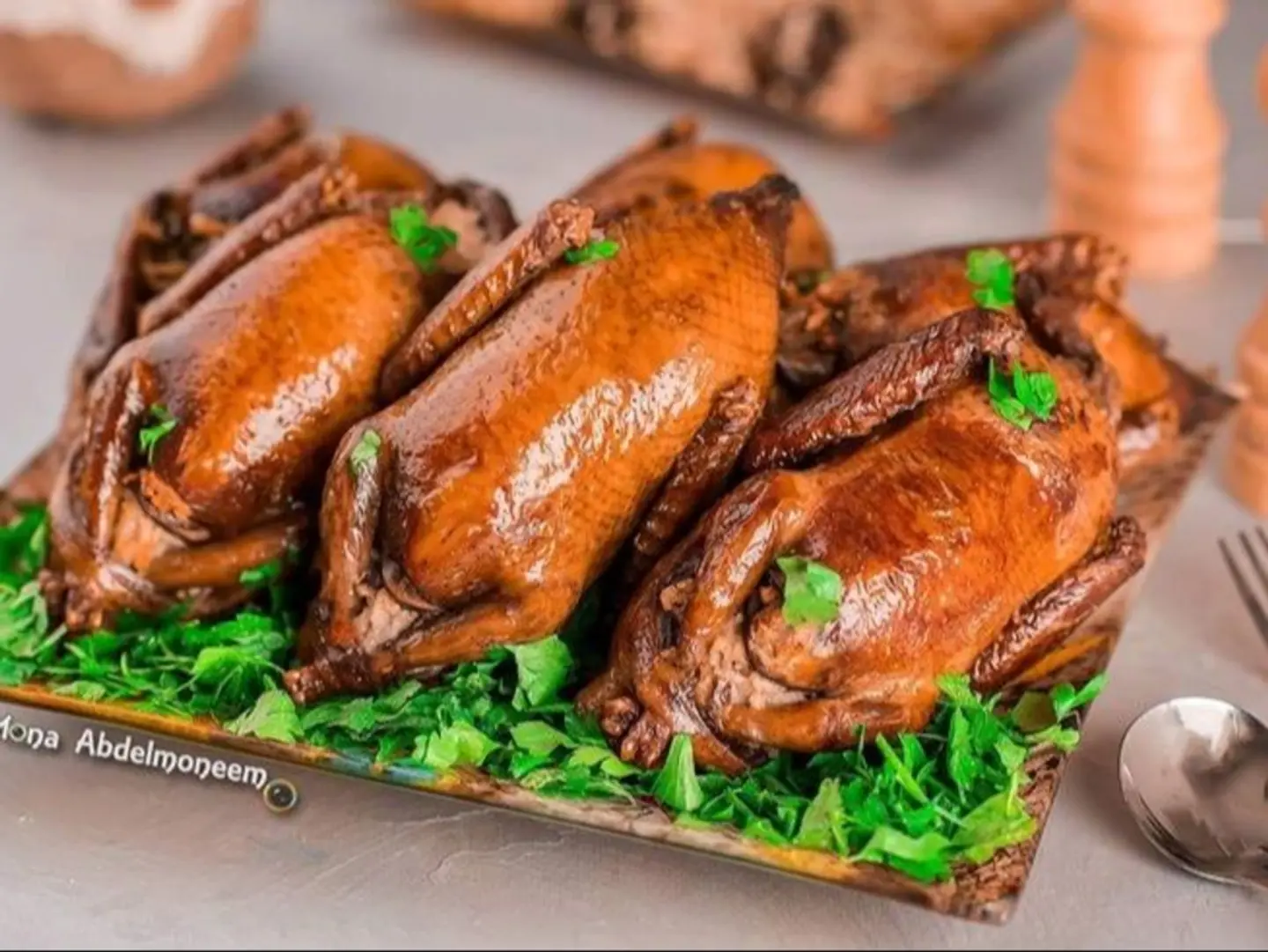 حبة حمام محشي بالأرز