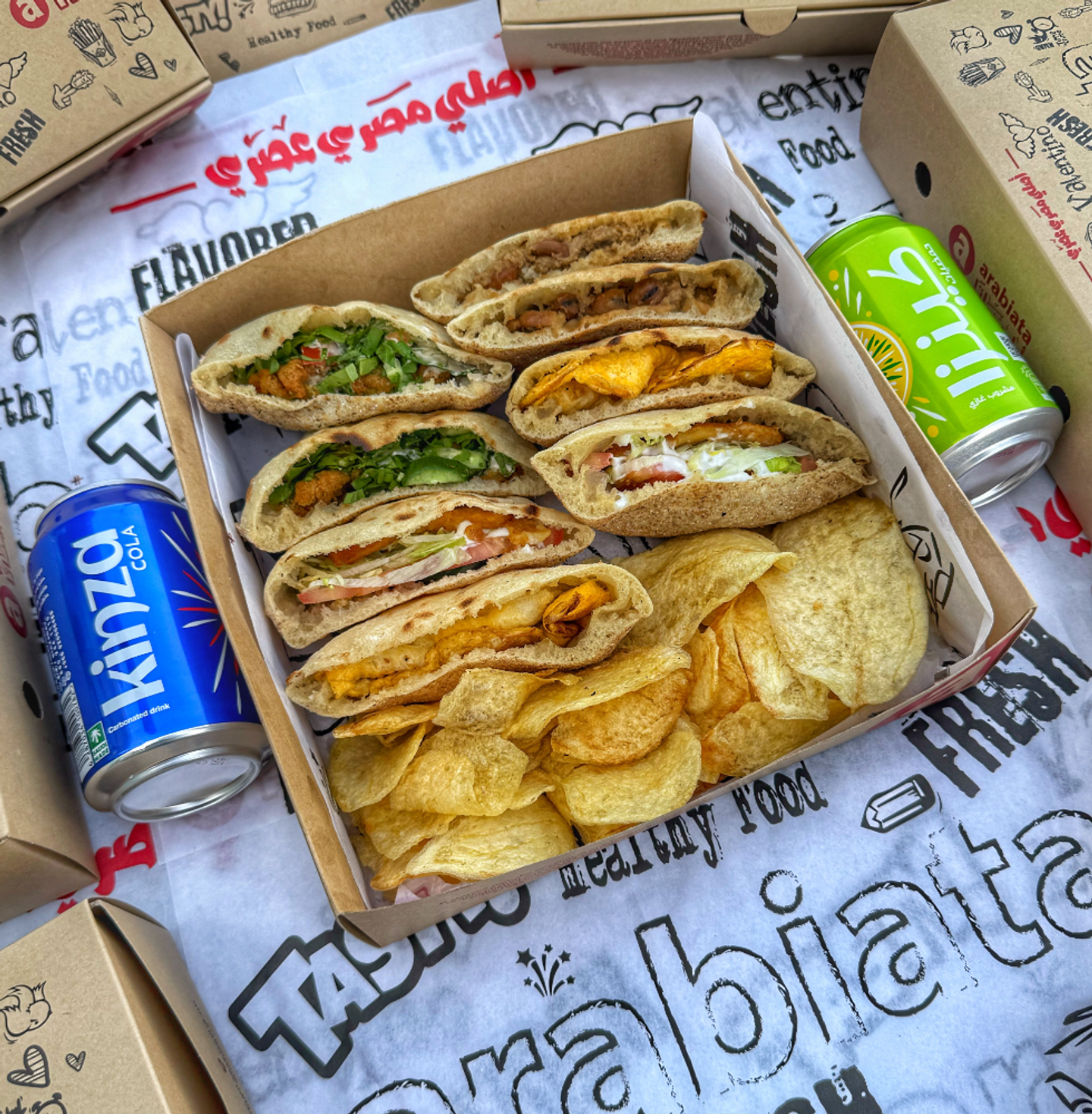 Sandwich Halves Combo – 8 Pack