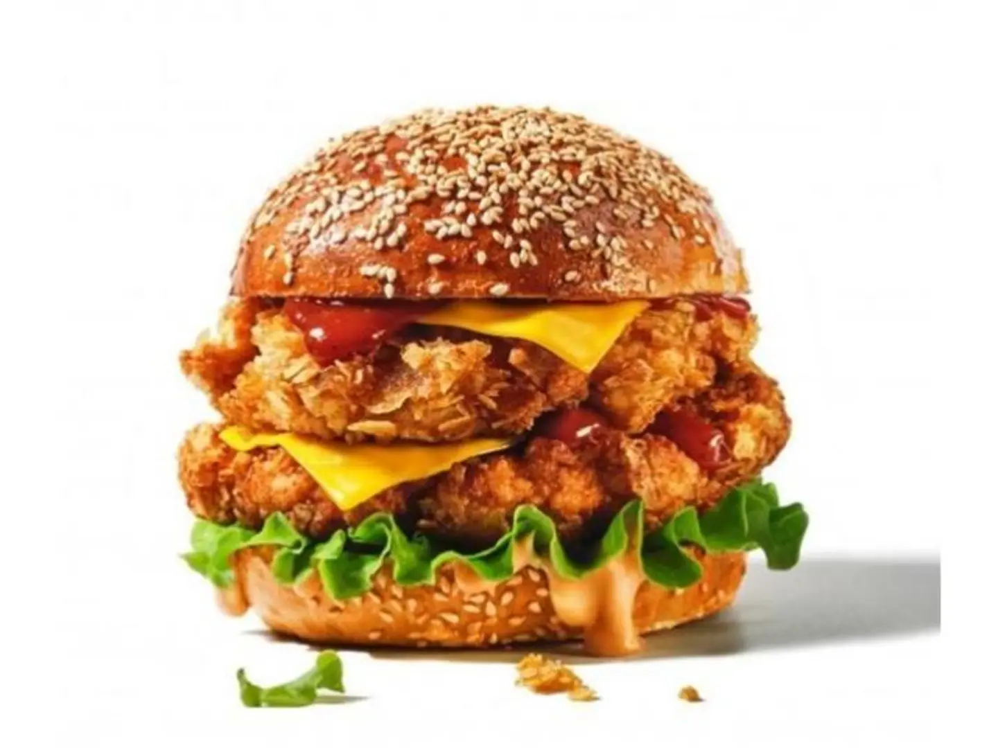 برجر كرسبي دبل