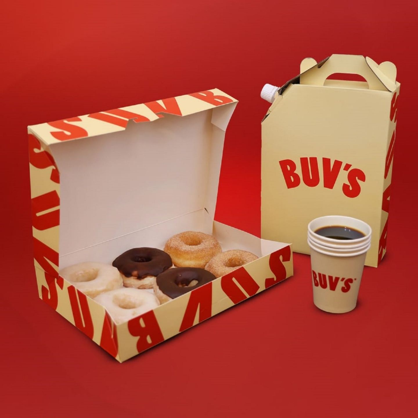 Box 1 Liter + Donut Box 6 Pieces