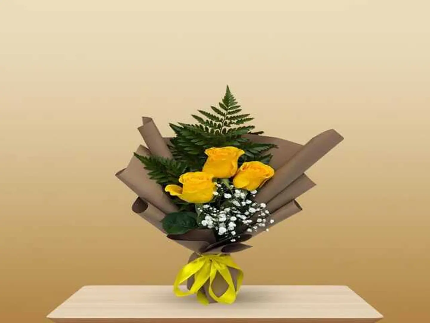 ثلاث ورود مع الملحقات