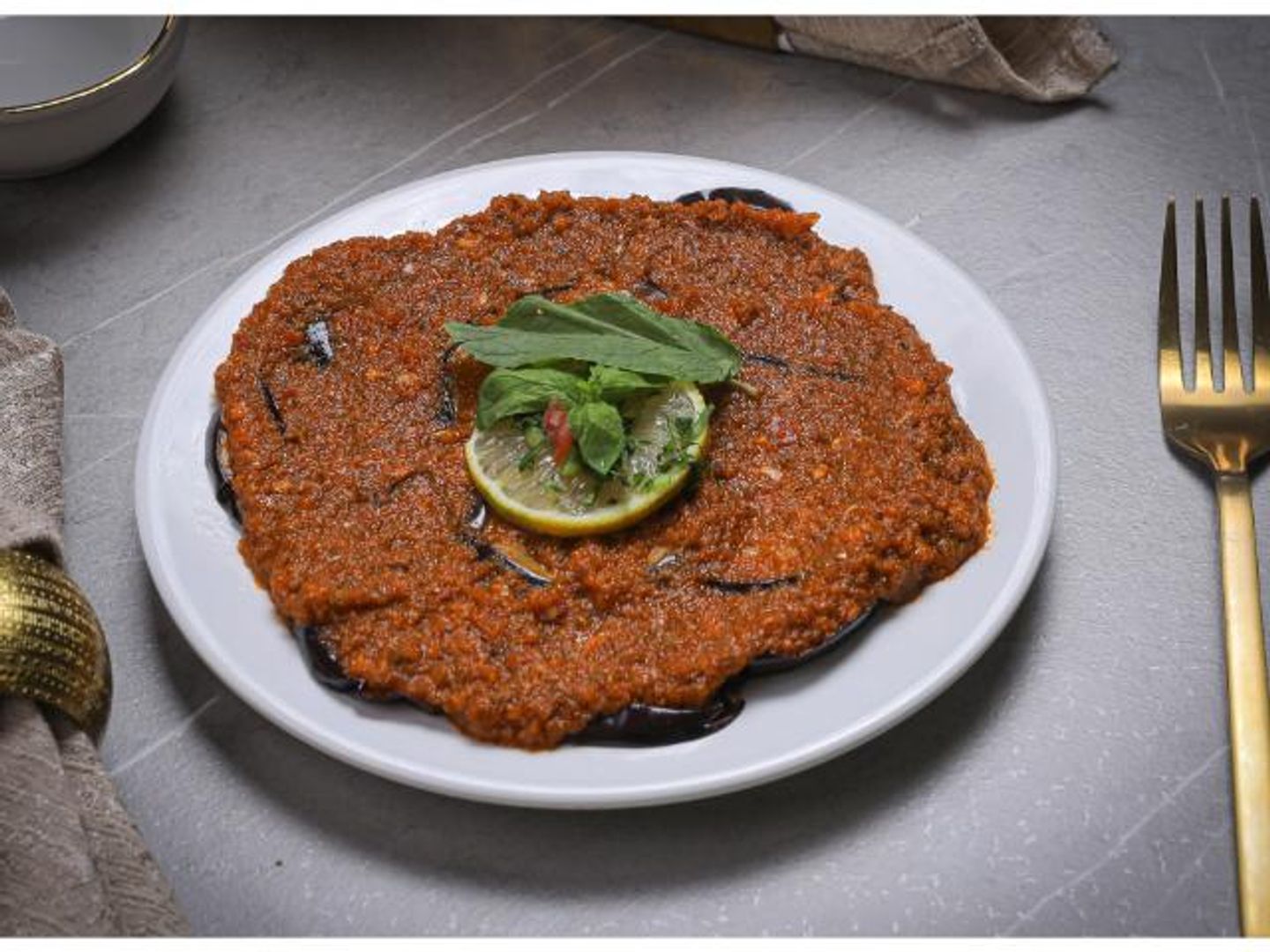 سلطة باذنجان