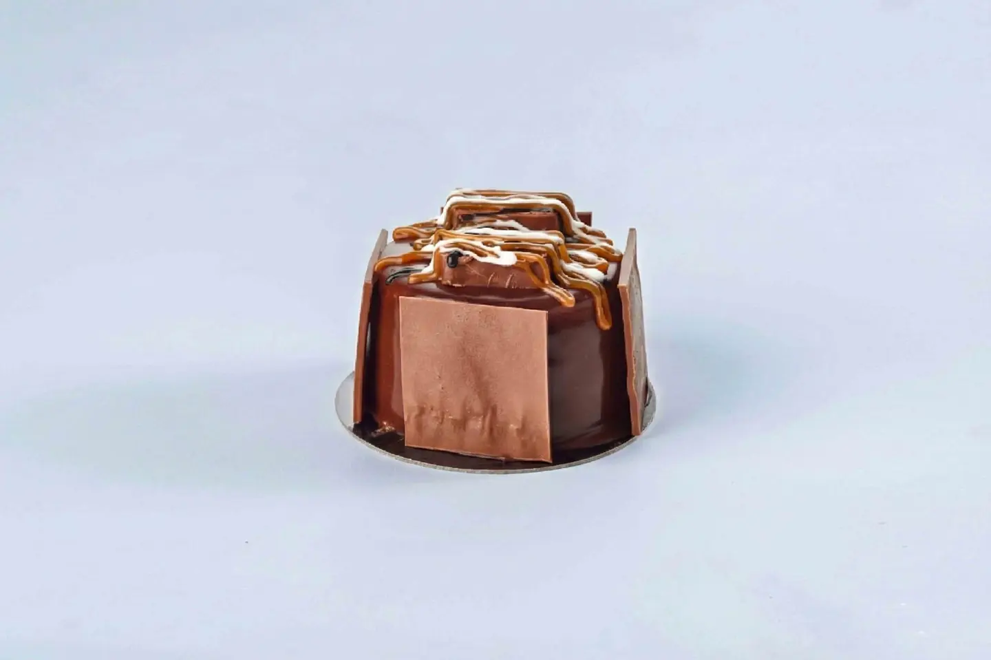 Mini Snickers Mousse Cake