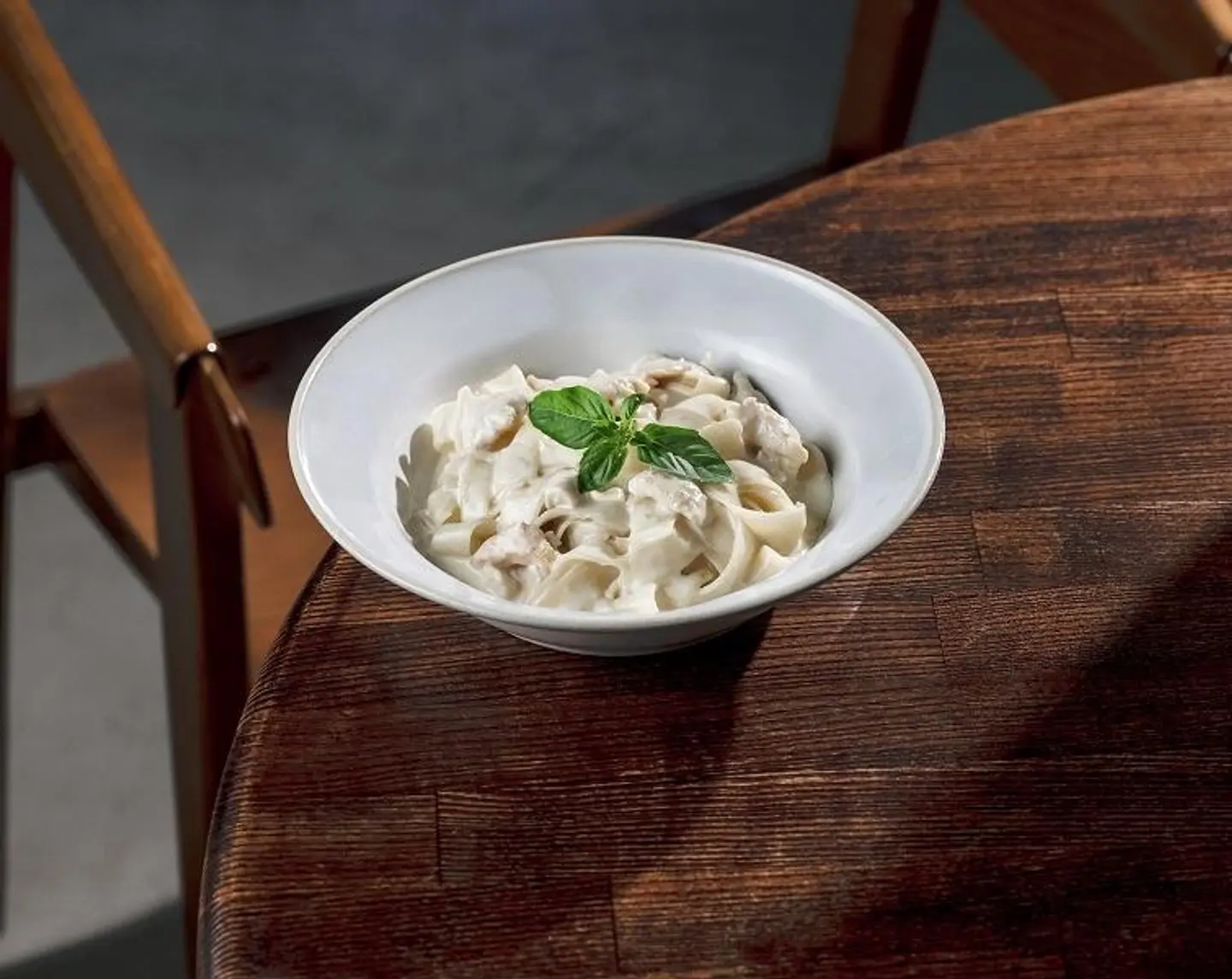 Kids Fettucine And Chicken Alfredo