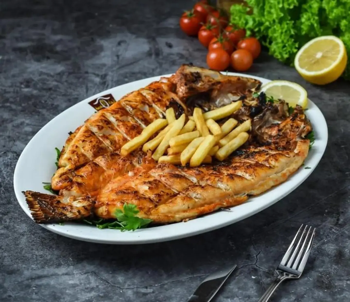 Grilled Emperor Fish
