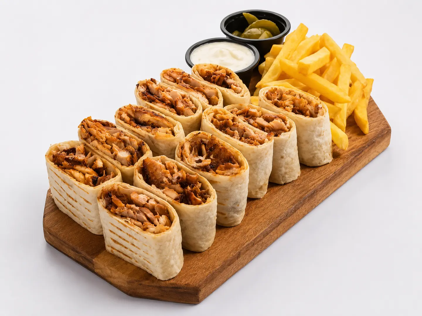 شاورما عربي صحن