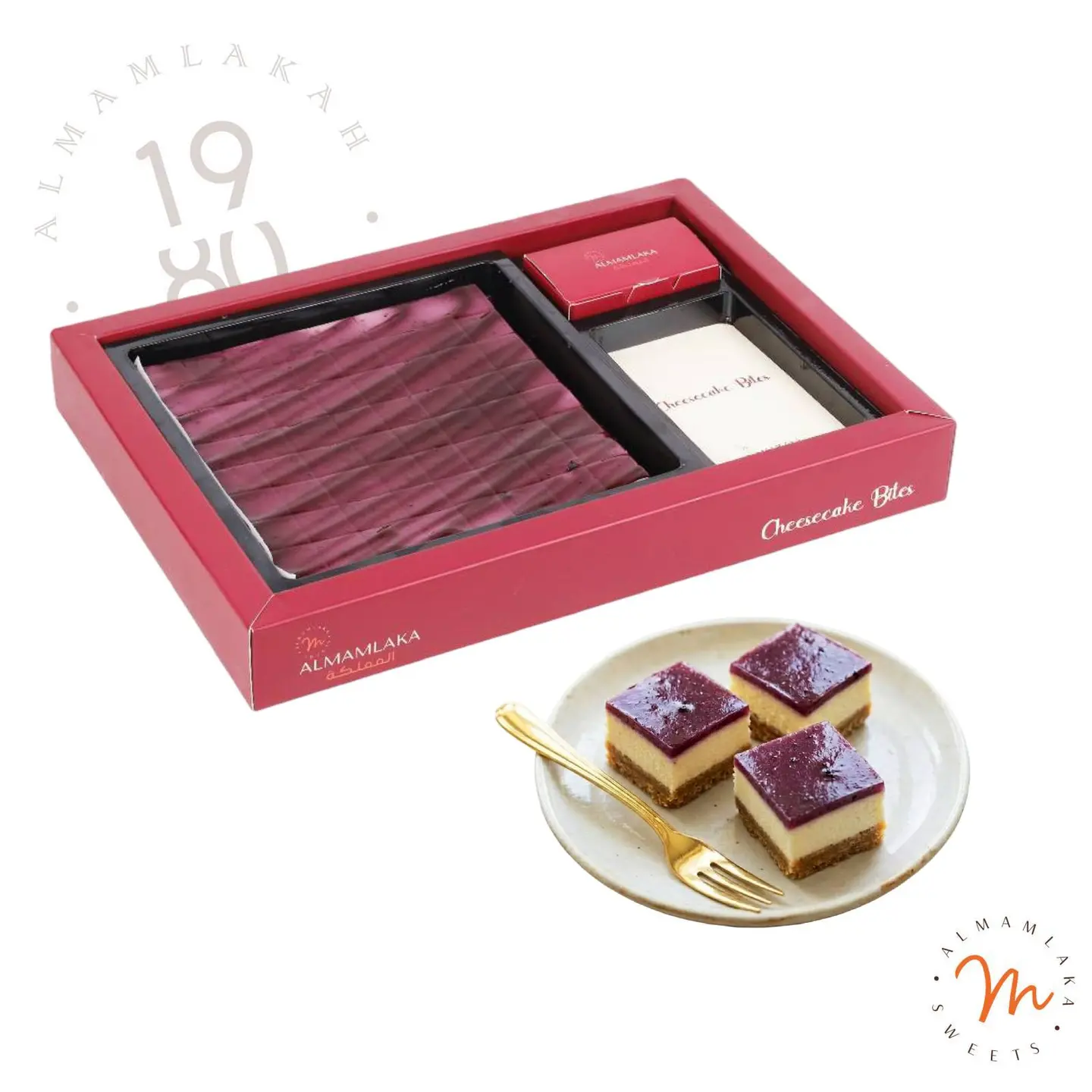 Blueberry Cheesecake Bites