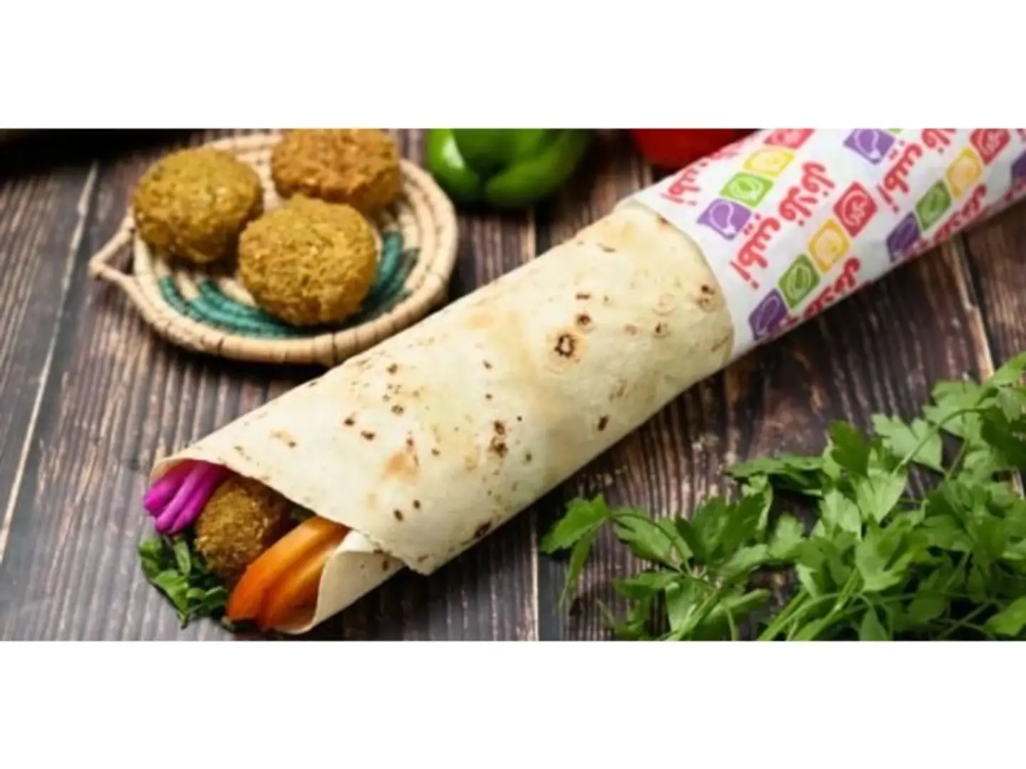 Falafel With Hummus And Cheese