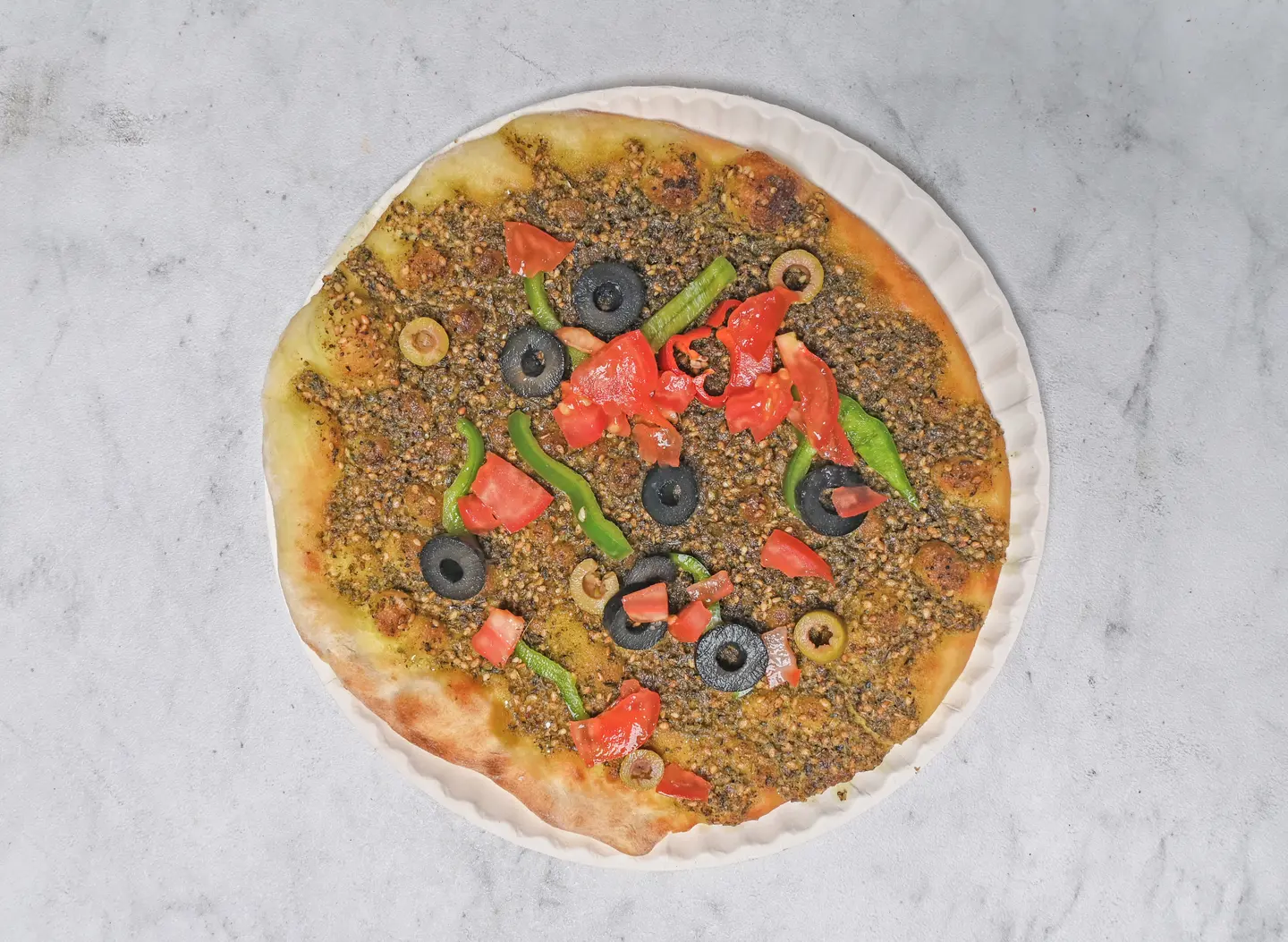 Thyme With Tomatoes And Olives