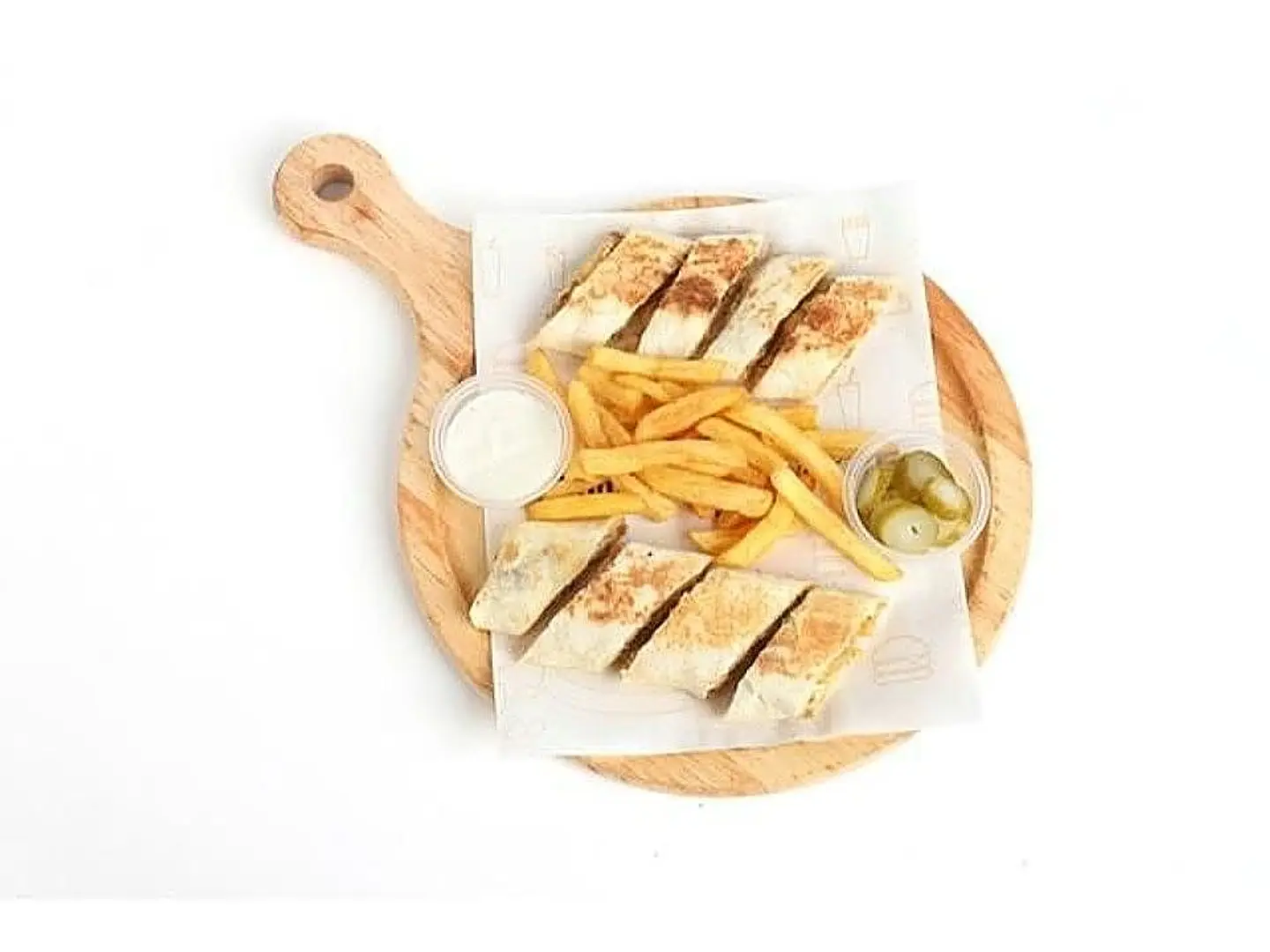 Arabic Shawarma With Cheese