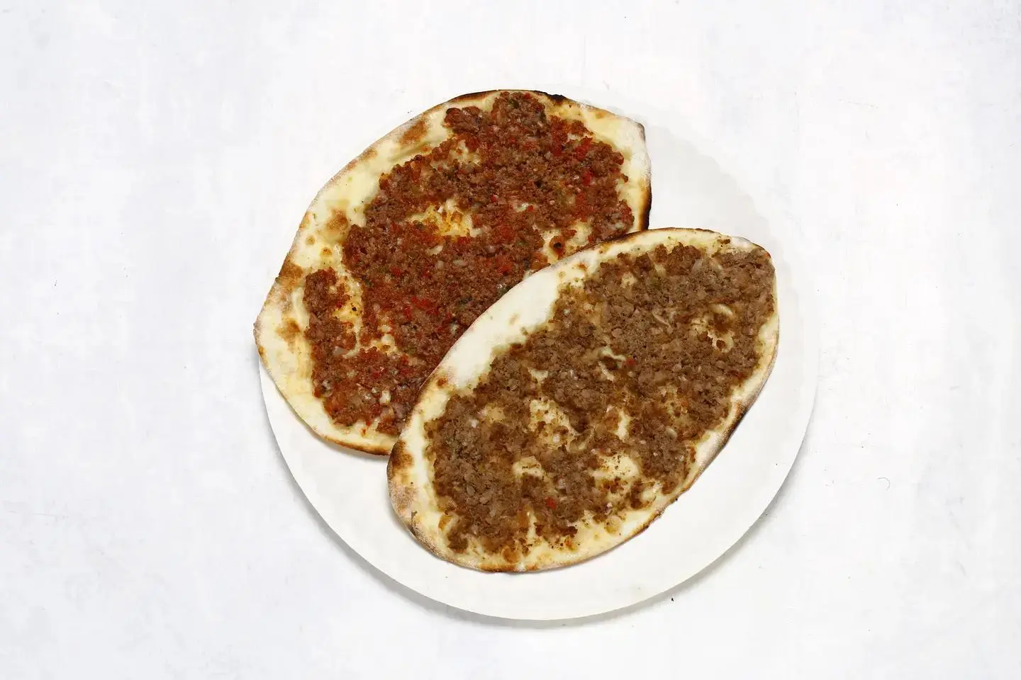 شرحات على العجين نصف كيلو