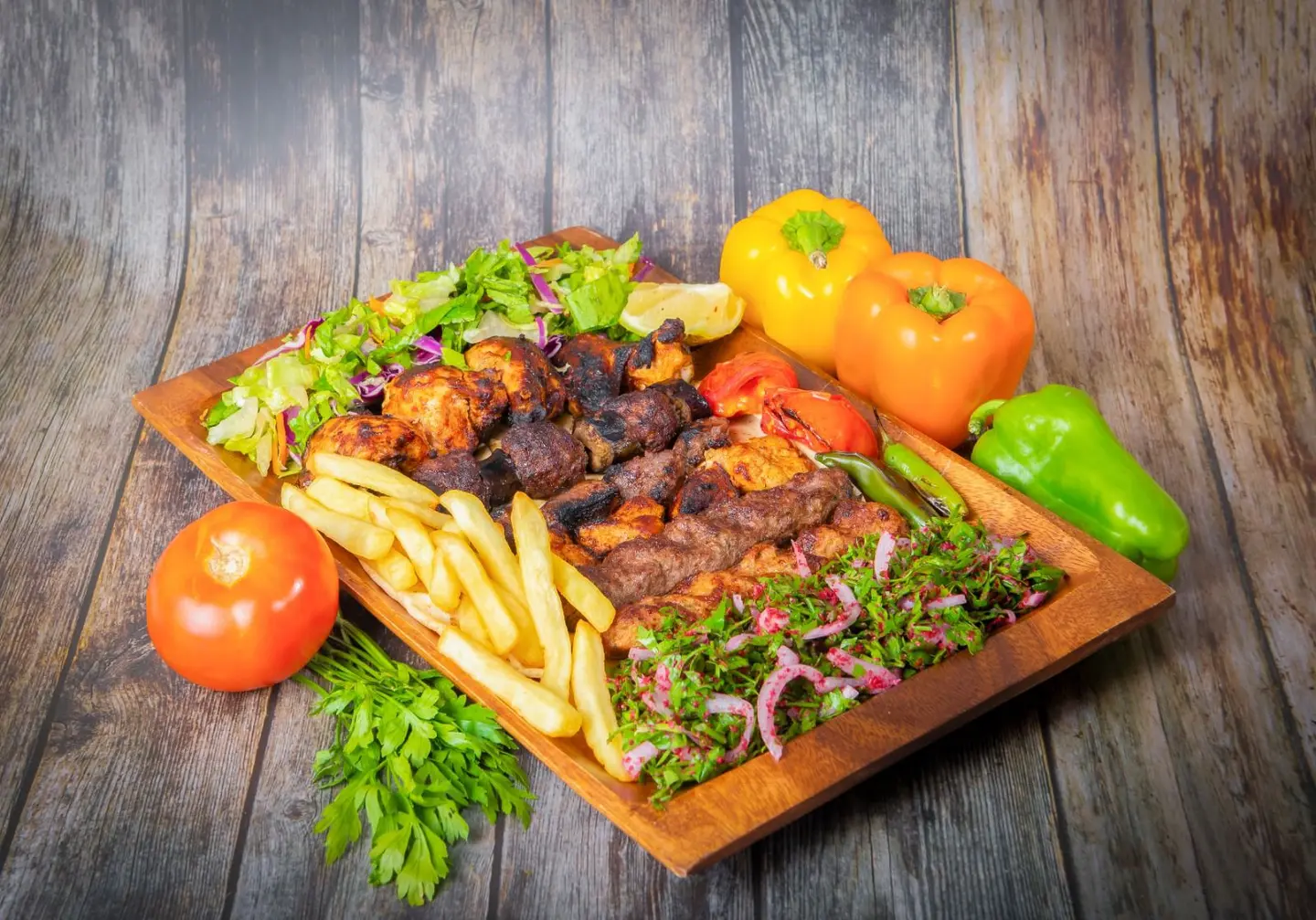 6 Skewers Plate