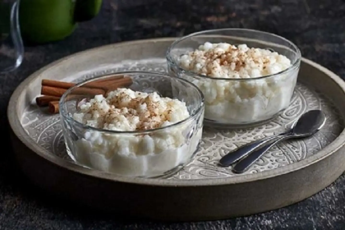 أرز بالحليب بالأيسكريم