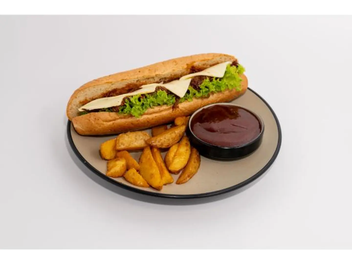 Beef Sandwich With 100g Fries