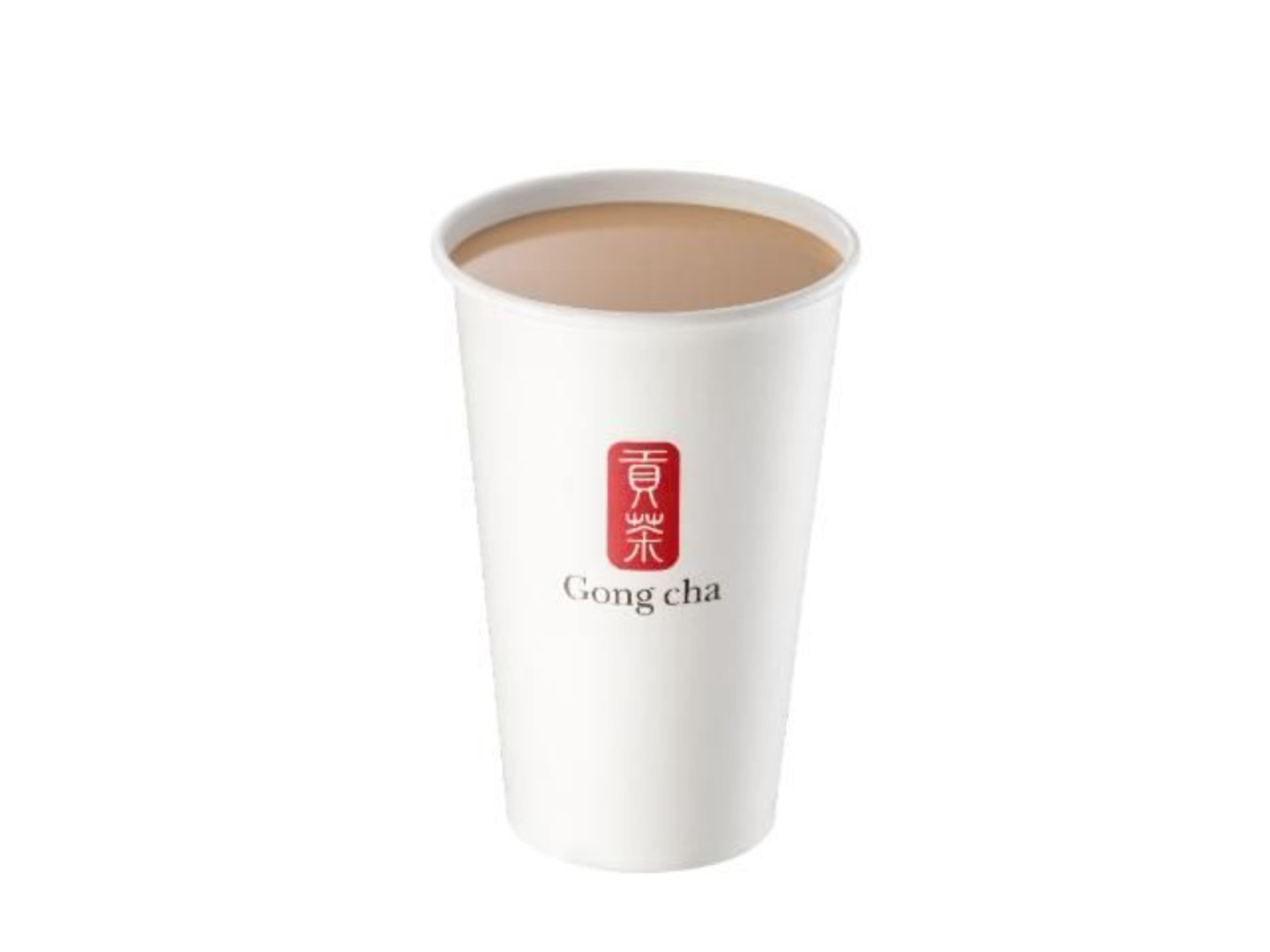 Black Milk Tea With Pearls Hot